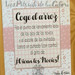 Coge Arroz rosita romántico