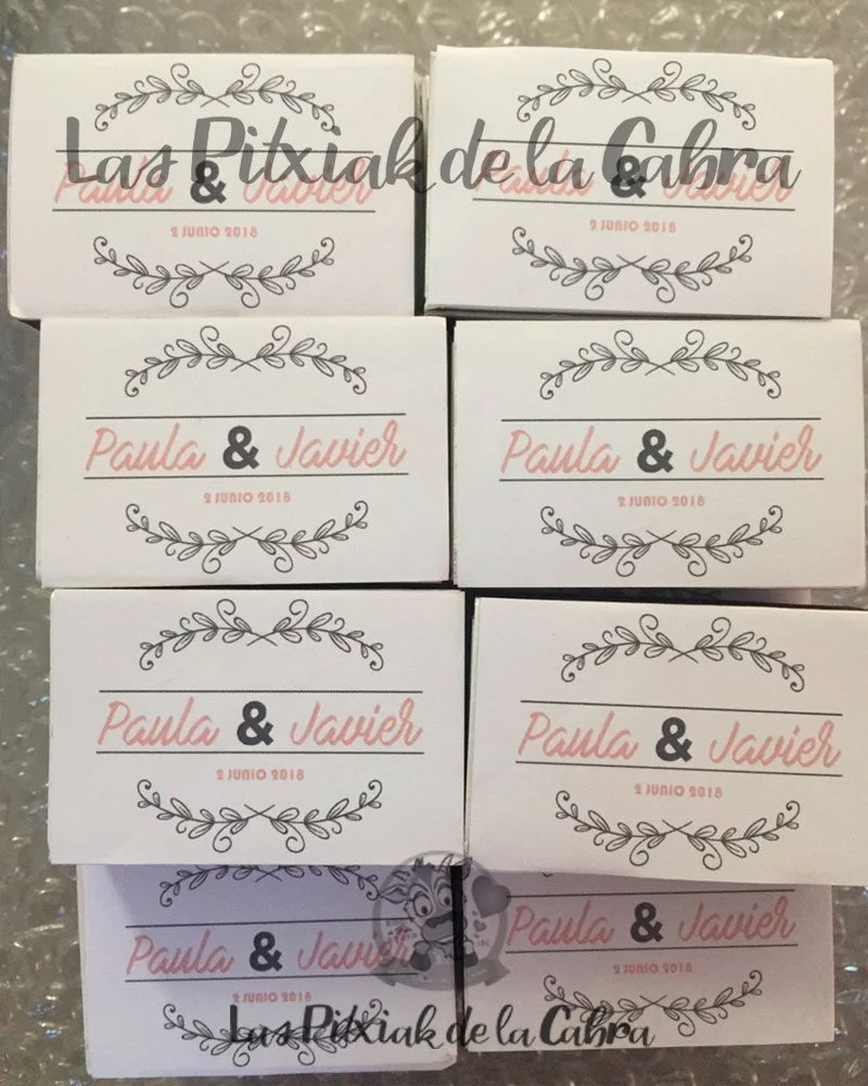 Cerillas Paula y Javier - Imagen 2