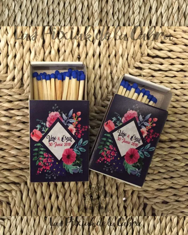 Cerillas Vero y Oscar