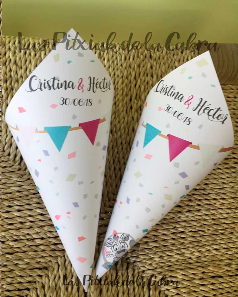 Conos Cristina y Héctor