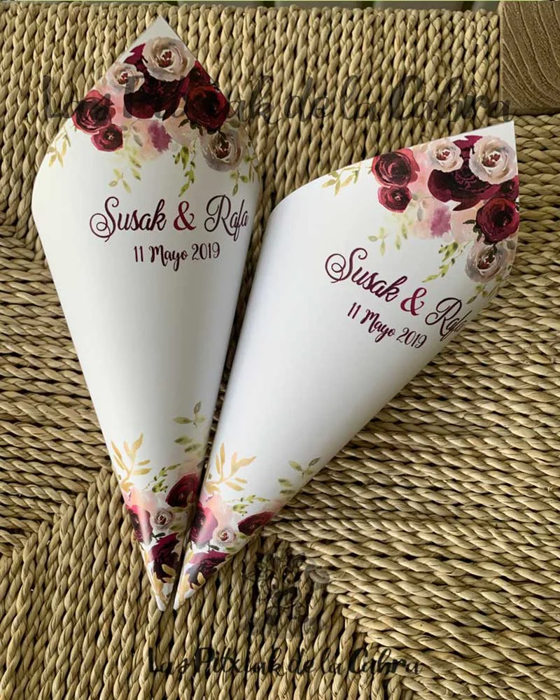 Conos o cucuruchos para la boda de Susak - Imagen 2