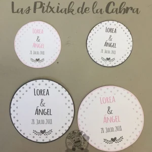 Etiquetas Lorea & Ángel