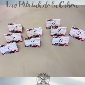 Mesero Tania Doblados a la mitad