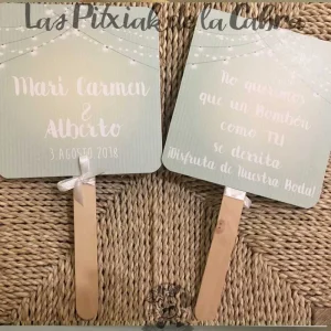 Pai Pai Carmen y Alberto turquesa