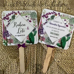 Pai Pai para bodas con flores silvestres