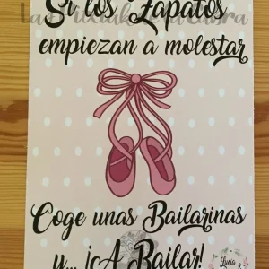 Bailarinas topitos rosas