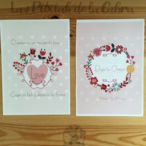 El estampado de María y Marco