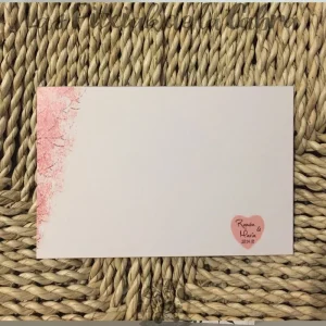 Tarjetas de agradecimiento en blanco