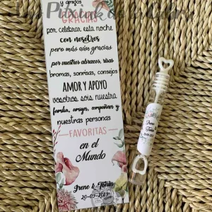 Marcapaginas Agradecimiento Calas