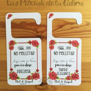 “Cuelga puertas no molestar” III