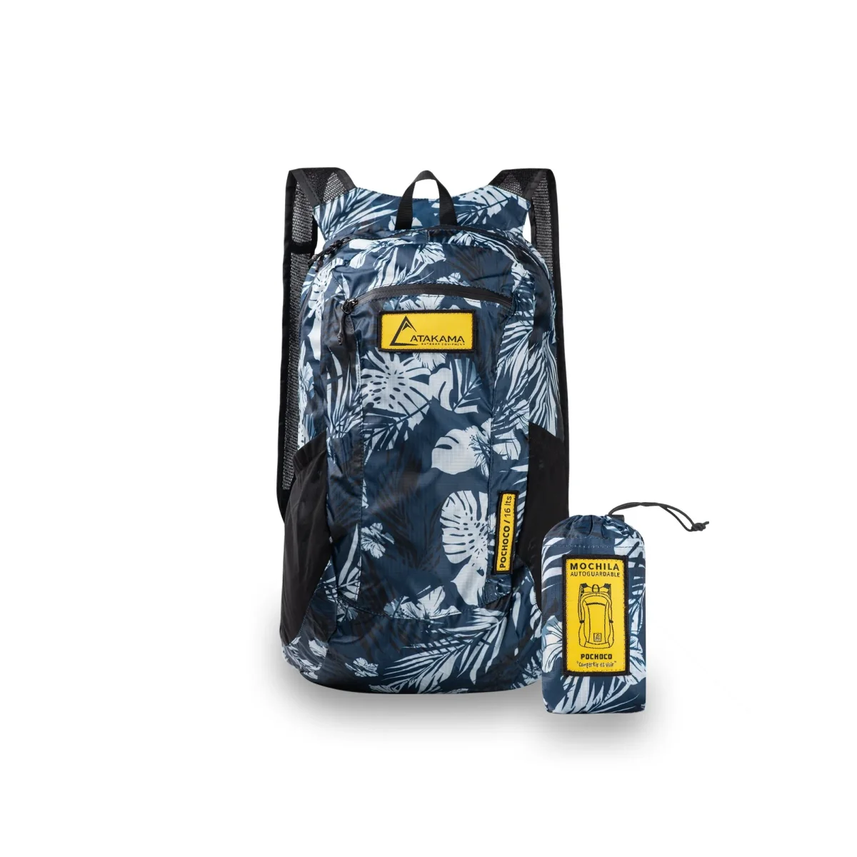 Mochila Plegable Pochoco 16Lt Militar - Imagen 7