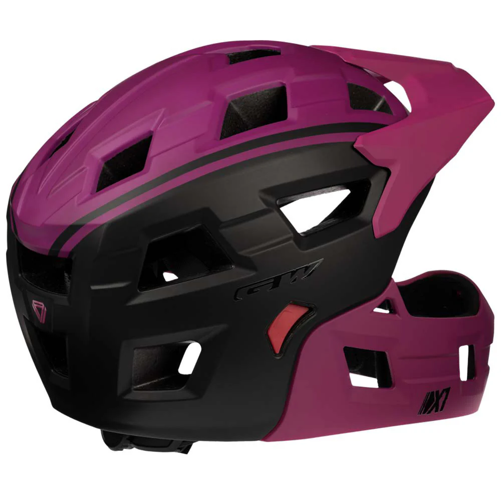 Casco Fullface Junior X1 Morado - Imagen 3