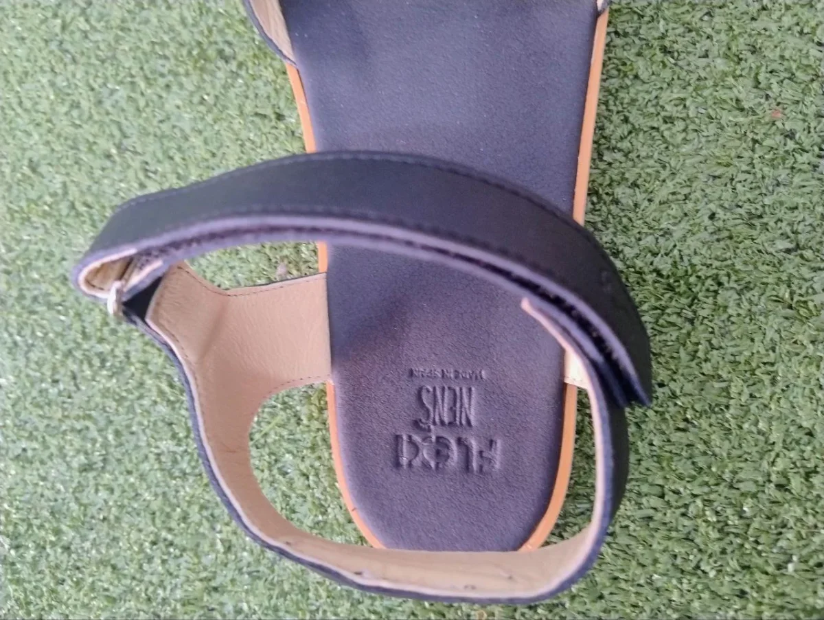 Sandalias barefoot respetuosas Flexi Nens 70144-LI negro - Imagen 9