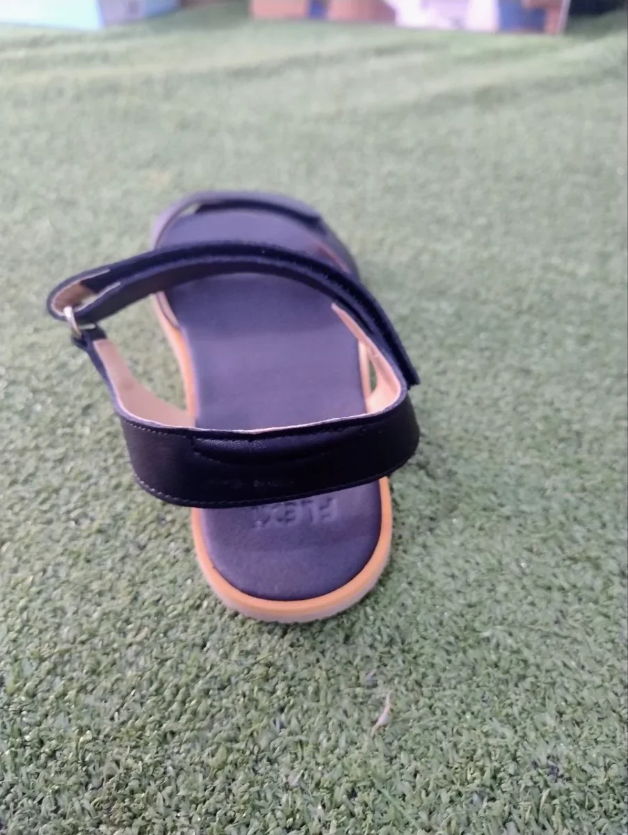 Sandalias barefoot respetuosas Flexi Nens 70144-LI negro - Imagen 6