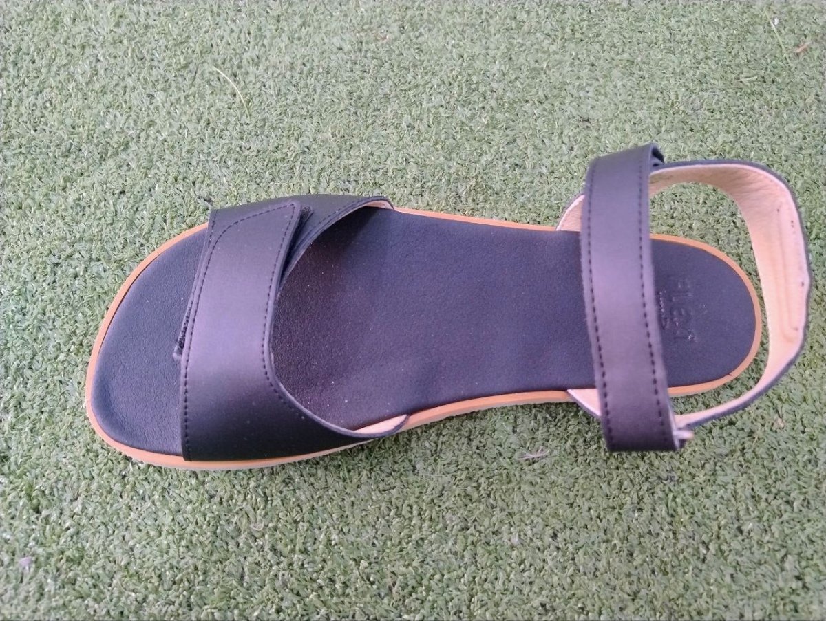 Sandalias barefoot respetuosas Flexi Nens 70144-LI negro - Imagen 3