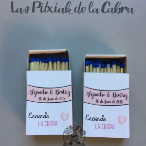 Cerillas Alejandro & Beatriz