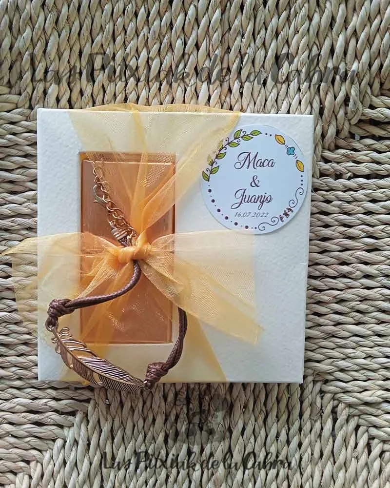 Pulsera Pluma y Bombones - Imagen 3