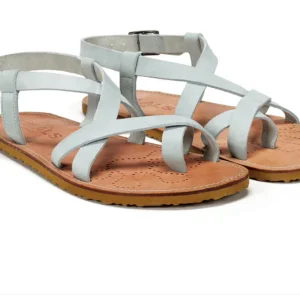 Waals sandalias Barefoot minimalistas cuero Natur II