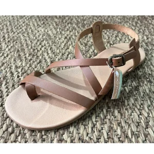 Marichica by Soriano sandalias barefoot de Piel Hecha a Mano en España  Modelo BA2223 Vaq. Roble