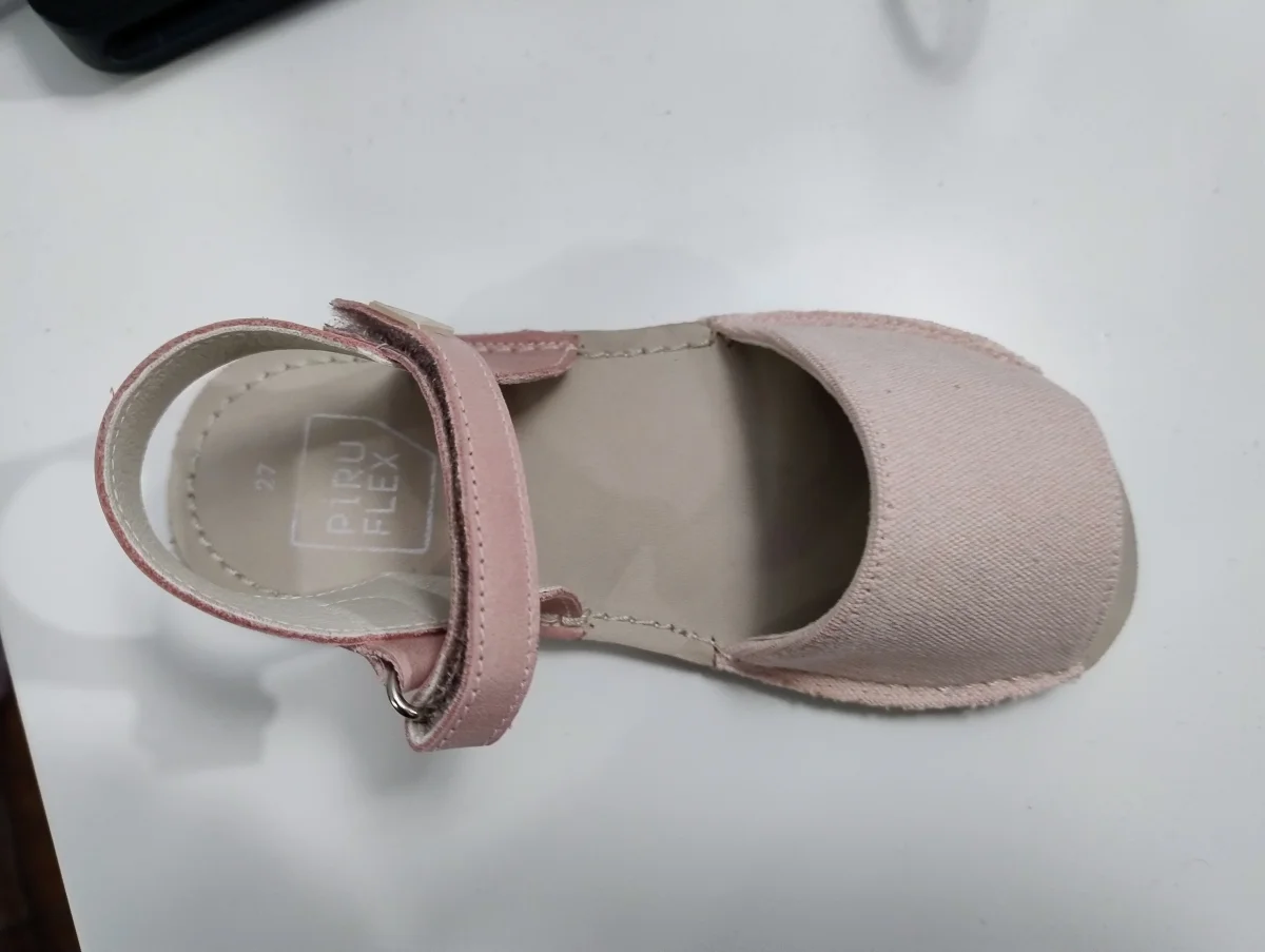 Piruflex Menorquina respetuosa Barefoot nude/rosa PF326-3 - Imagen 3