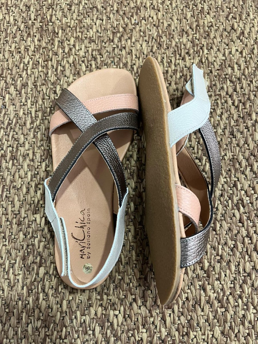 Marichica by Soriano sandalias barefoot de Piel Hecha a Mano en España Modelo BA1432 Multicava - Imagen 3