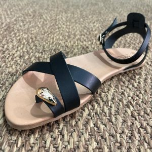 Marichica by Soriano sandalias barefoot de Piel Hecha a Mano en España Modelo BA2221 Negro