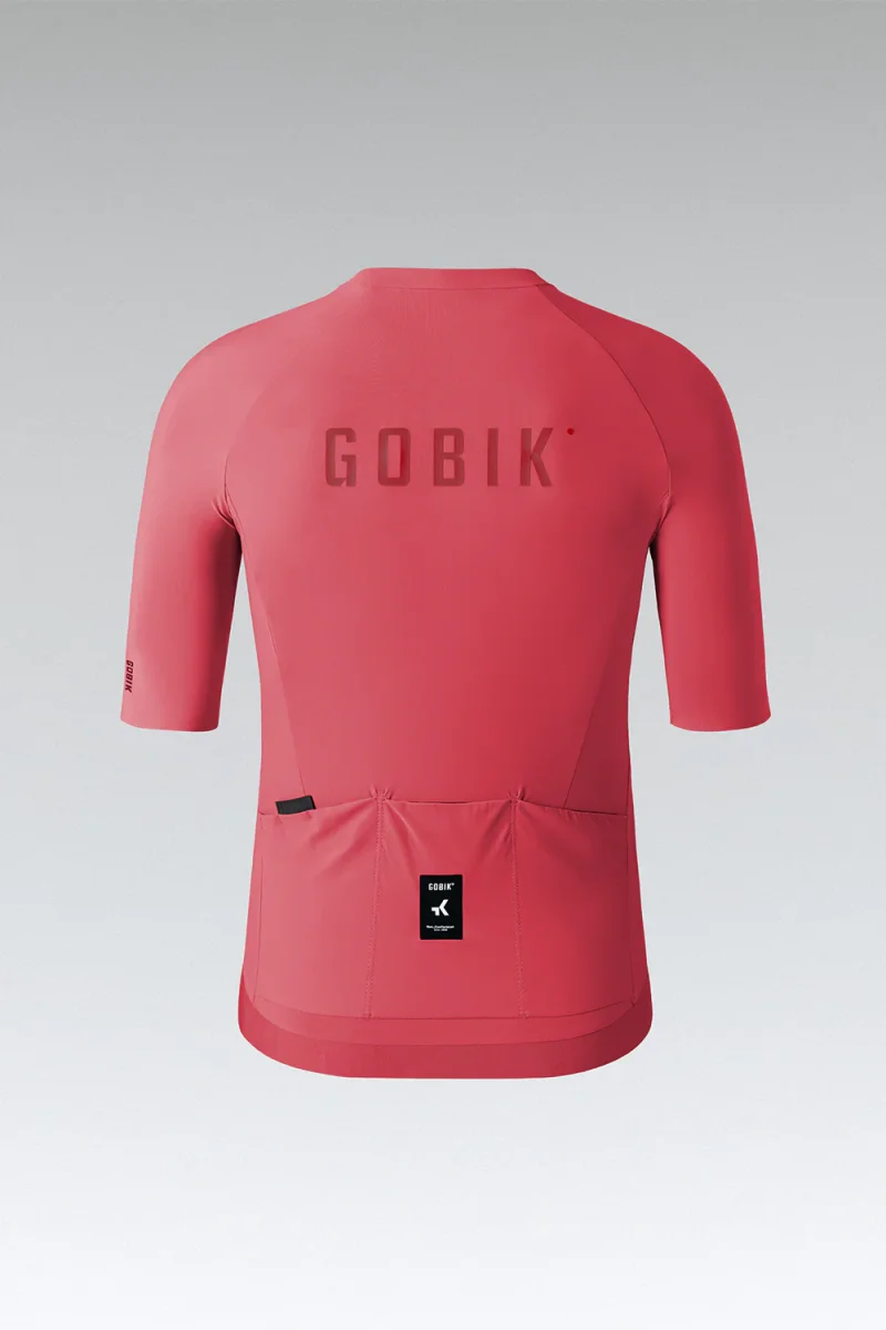 Gobik Maillot Manga Corta Unisex CX Solid Cerise - Imagen 9