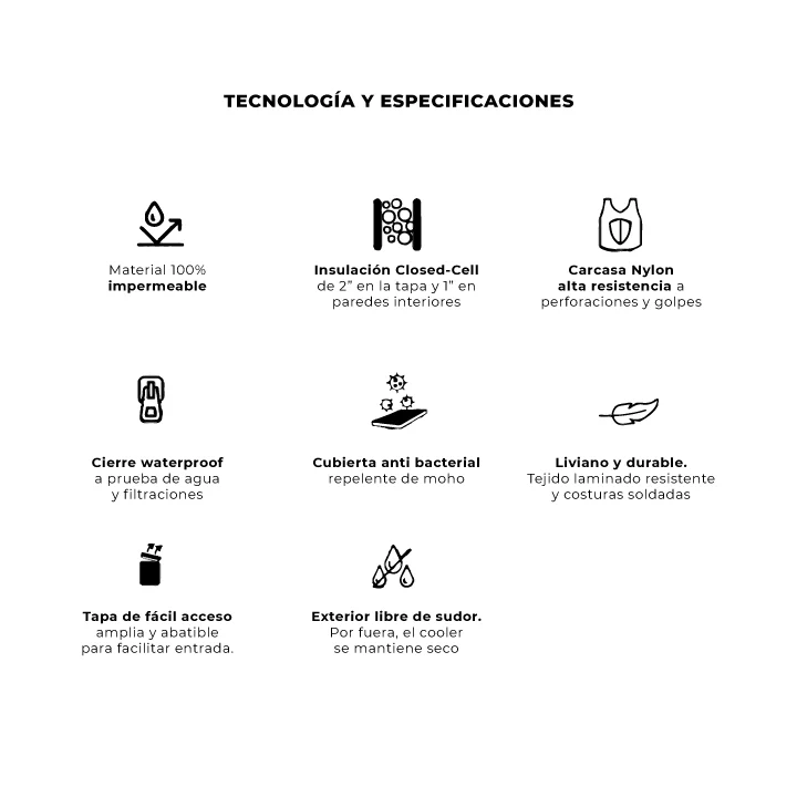 Cooler Ventisquero Colgante 30L - Imagen 7