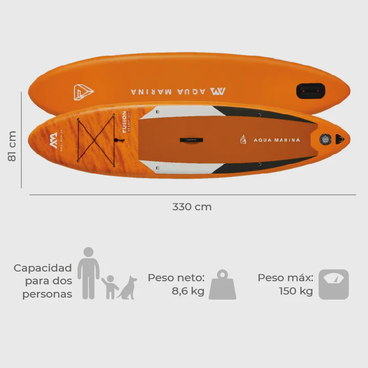 Stand Up Paddle SUP Fusion 10’10” - Imagen 5
