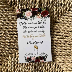 Tarjeta Carlos&Luisa