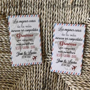 Tarjetas Temática Viajera