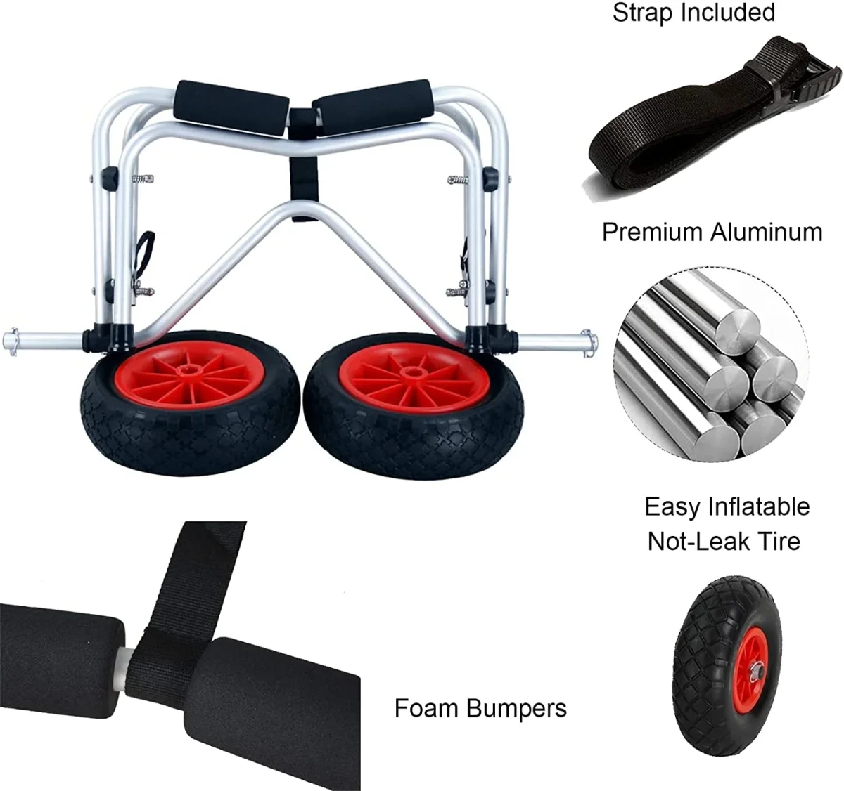 Trolley Para Kayak Tipo B - Imagen 3