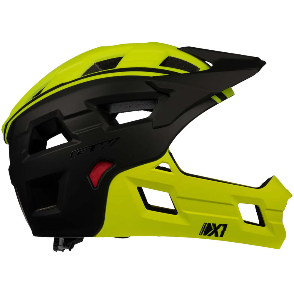 Casco Fullface Junior X1 Verde - Imagen 6