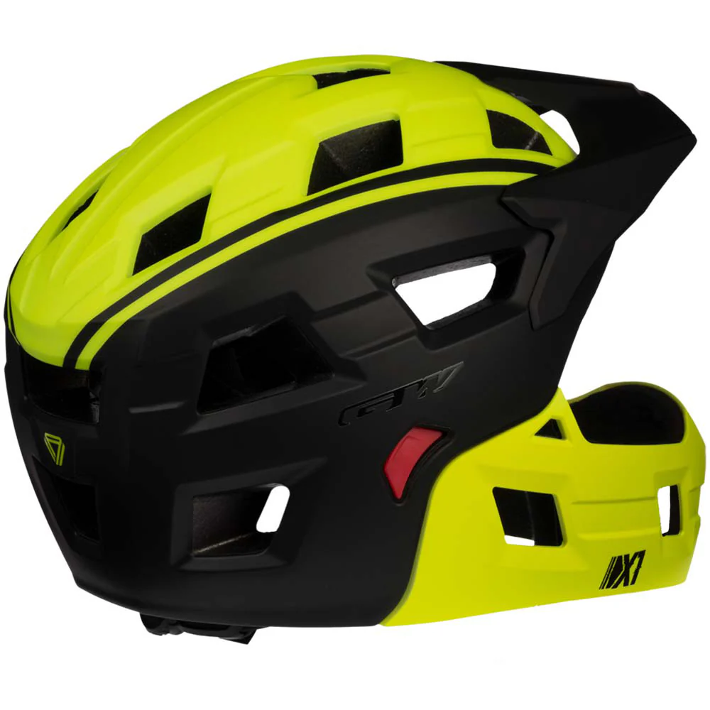 Casco Fullface Junior X1 Verde - Imagen 3